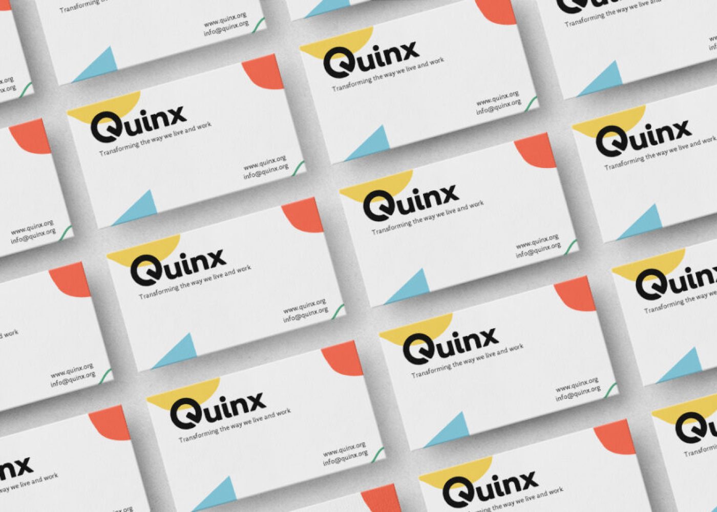 Een custom made visitekaartje voor Quinx