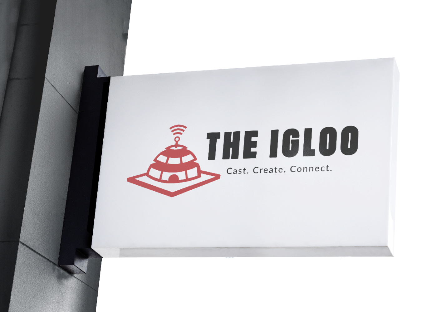 Logo en huisstijl voor The Igloo