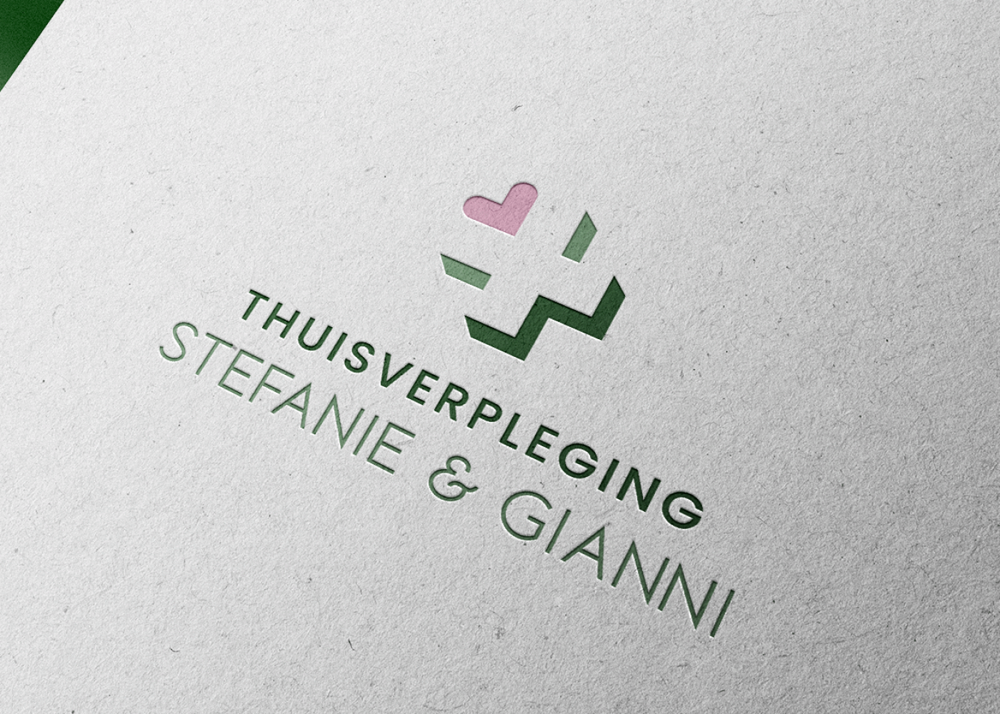 Logo en huisstijl voor Thuisverpleging Stefanie & Gianni